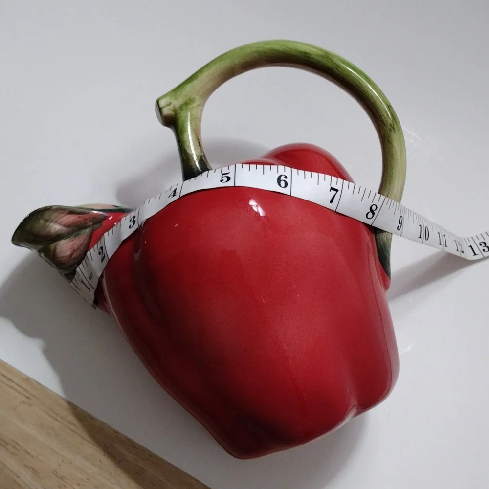 Williams Sonoma,  ceramic apple jug .